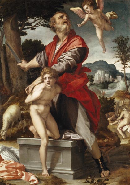 The Sacrifice of Isaac a Andrea del Sarto