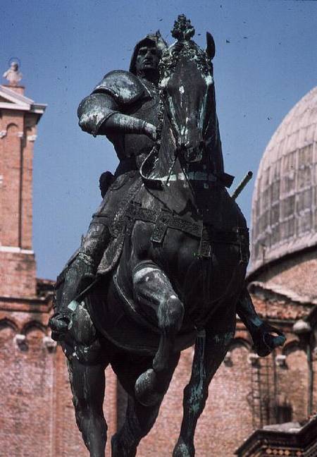 COX/I 53 Equestrian statue of the condottiere Bartolomeo Colleoni a Andrea del Verrocchio