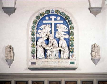 The Deposition  (for detail see 99661) a Andrea Della Robbia
