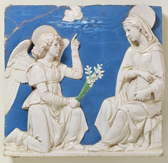 The Annunciation a Andrea Della Robbia