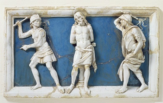 The Flagellation of Christ a Andrea Della Robbia
