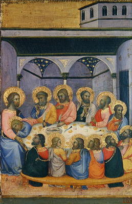 The Last Supper, c.1420 (tempera on panel) a Andrea di Bartolo