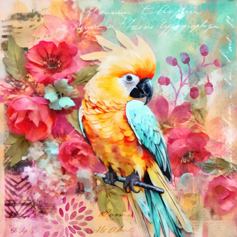 Parrots Tropical Garden a Andrea Haase