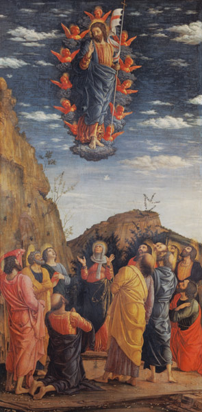 Ascension of Christ a Andrea Mantegna