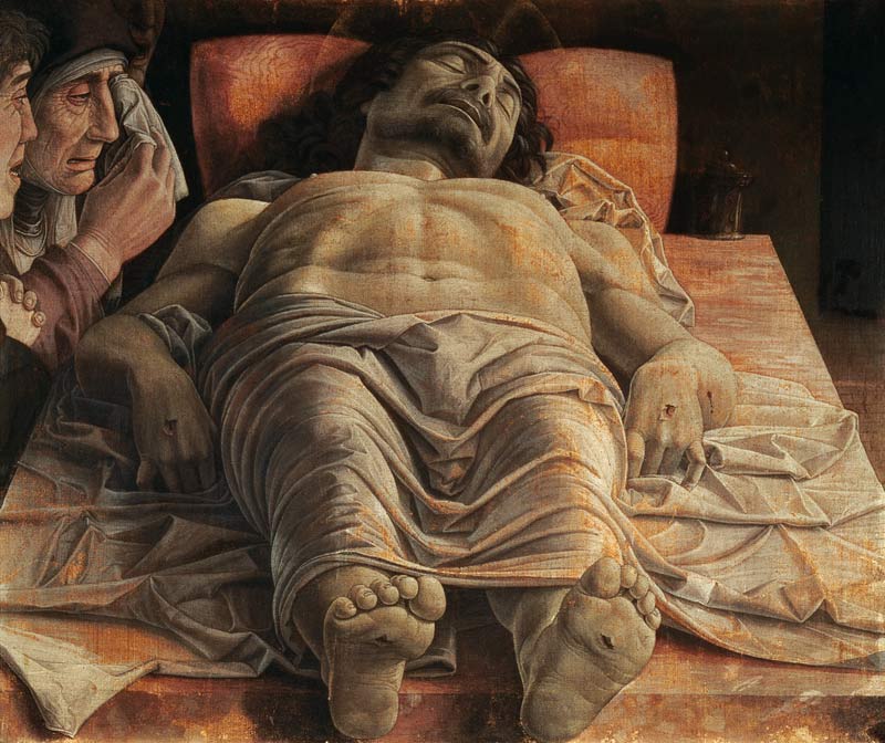 Cristo morto a Andrea Mantegna