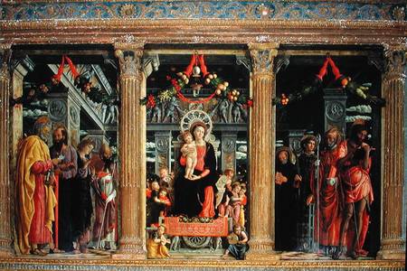Altarpiece of St. Zeno of Verona a Andrea Mantegna