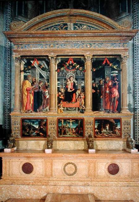 Altarpiece of St. Zeno of Verona a Andrea Mantegna