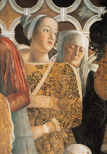 Barbara Gonzaga of Wuerttemberg a Andrea Mantegna