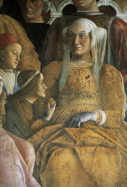 Barbara of Brandenburg a Andrea Mantegna