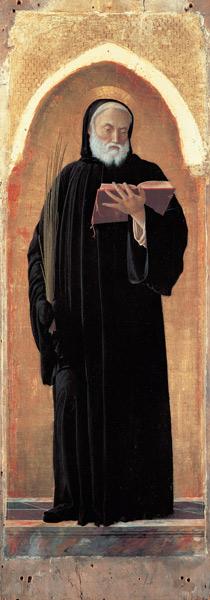 St.Benedict of Nursia a Andrea Mantegna