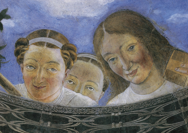 Cam.Sposi, Women looking down a Andrea Mantegna