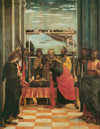 Der Tod Mariae a Andrea Mantegna