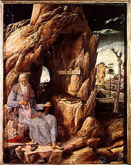 St. Jerome a Andrea Mantegna