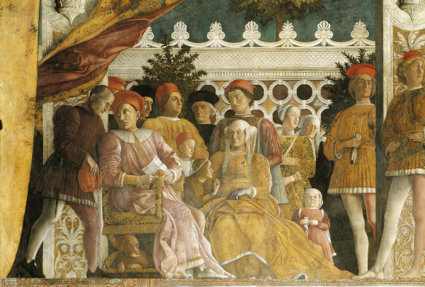 Ludovico Gonzaga & Familie a Andrea Mantegna