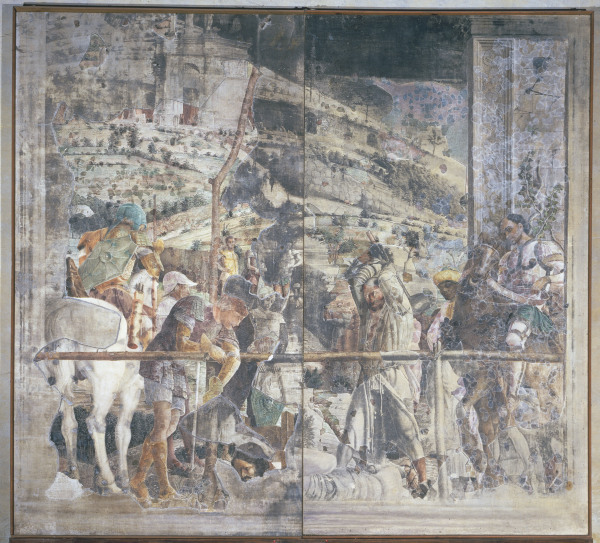 Martyrdom of St.James a Andrea Mantegna