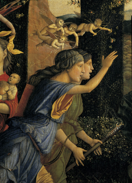 Triumph of Virtue over Vice a Andrea Mantegna