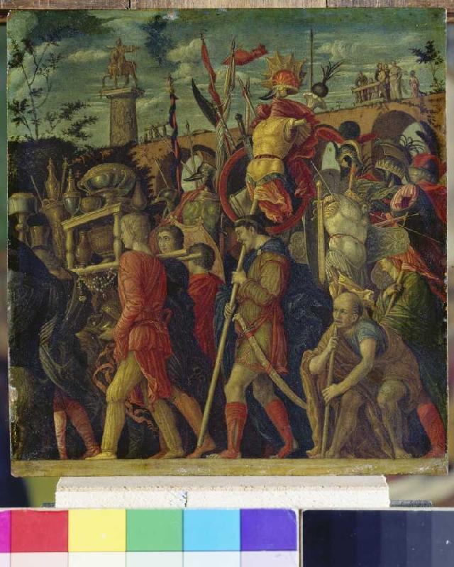 Triumphal procession of Caesar. (Copy to Gioc. Dondi) picture VI. a Andrea Mantegna