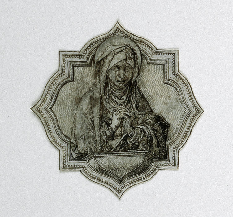 The Virgin mourning a Andrea Mantegna