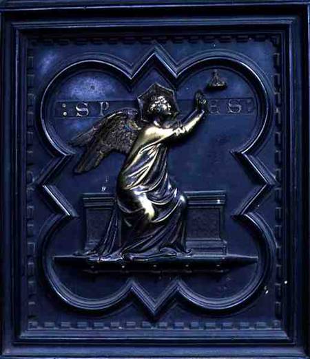 Hope, panel A of the South Doors of the Baptistery of San Giovanni a Andrea Pisano