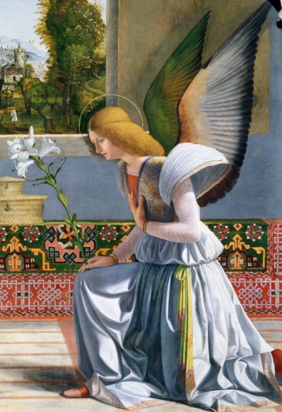 A.Previtali, Angel of the Assumption a Andrea Previtali