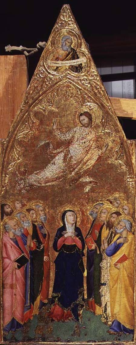 The Ascension of Christ a Andrea Vanni