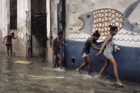 Flooding Havana