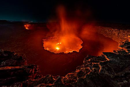 Volcano Erta Ale Ethiopia