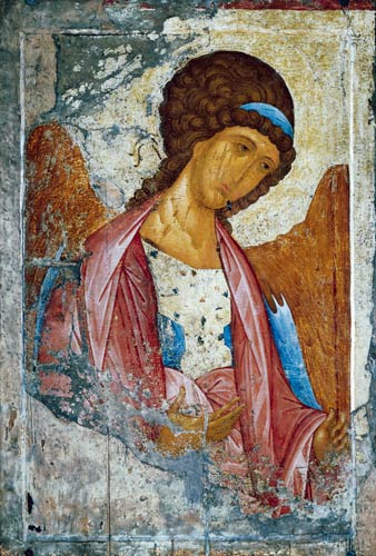 The archangel Michael a Andrej Rublev