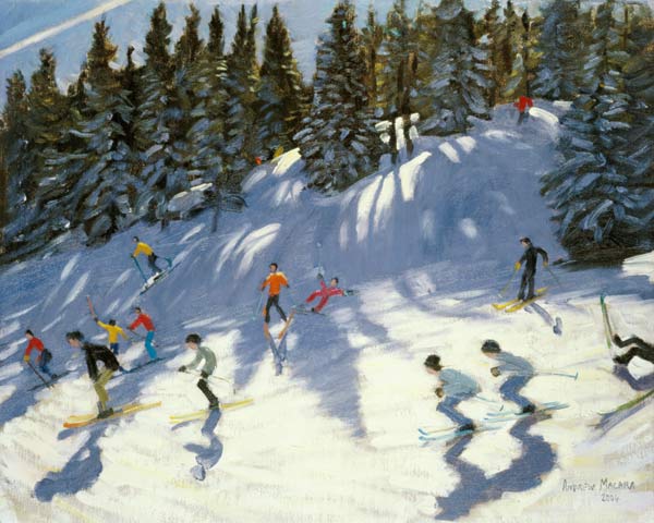 Fast Run, 2004 (oil on canvas)  a Andrew  Macara