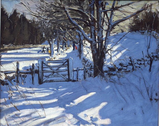 Gate near Youlgreave, Derbyshire a Andrew  Macara