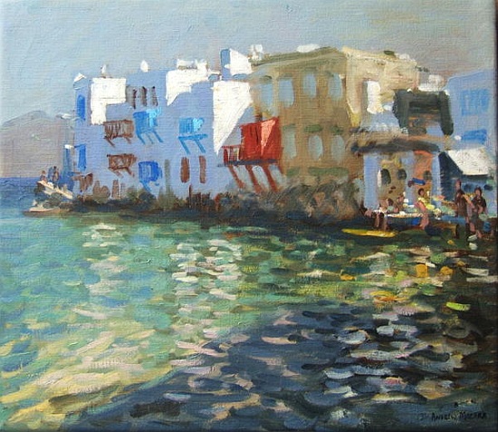 Little Venice, Mykonos a Andrew  Macara