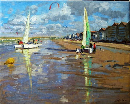 Reflection, Bray Dunes, France a Andrew  Macara