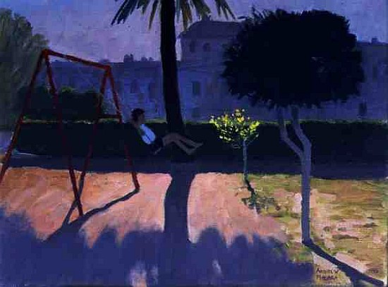 The Swing, Paphos, Cyprus, 1996 (oil on canvas)  a Andrew  Macara