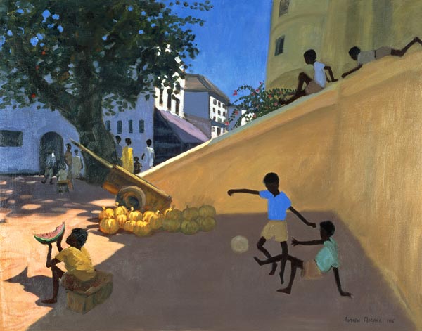 Water Melons, Hamu, Kenya, 1995 (oil on canvas)  a Andrew  Macara