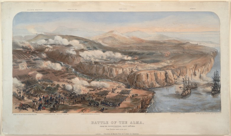 The Battle of the Alma on September 20, 1854 a Andrew Maclure