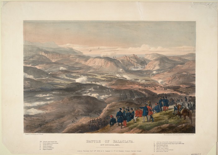 The Battle of Balaclava on October 25, 1854 a Andrew Maclure