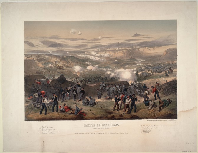 The Battle of Inkerman on November 5, 1854 a Andrew Maclure