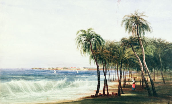 A View of Colombo, Ceylon a Andrew Nicholl