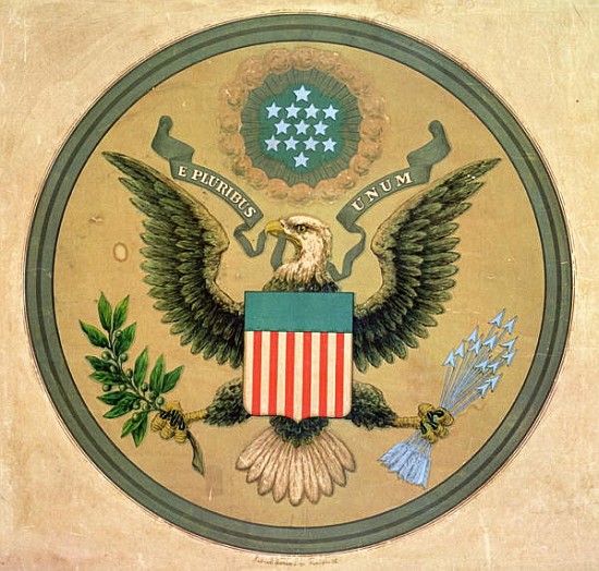 Great Seal of the United States, c.1850 a Andrew B. Graham