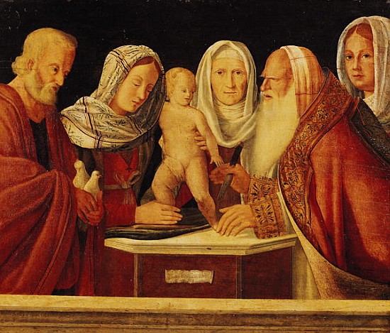 The Circumcision a (and workshop) Giovanni Bellini