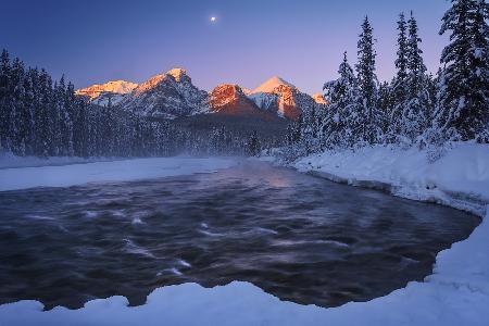 Winter Canadian Rockies