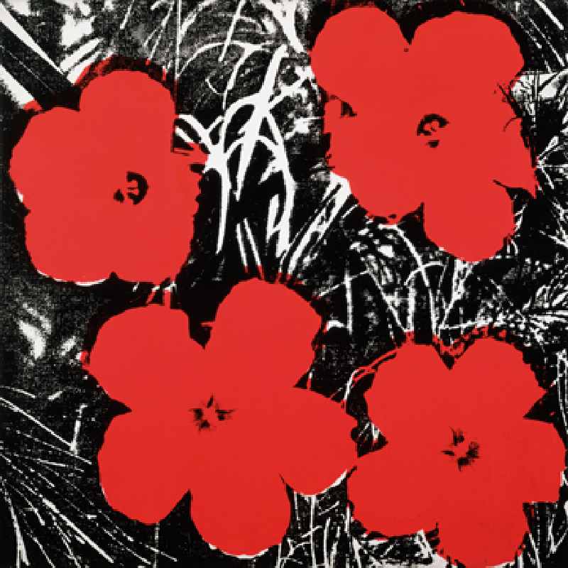 Flowers (Red), 1964 a Andy Warhol