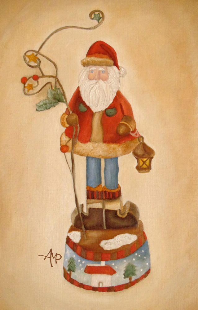 Santa Is Coming a Angeles M. Pomata