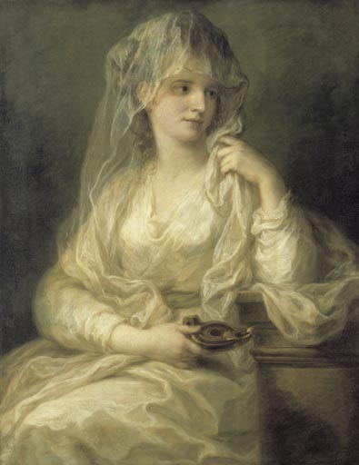 Bildnis einer Dame als Vestalin a Angelica Kauffmann