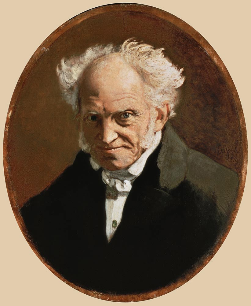 Portrait of Arthur Schopenhauer a Angilbert Göbel