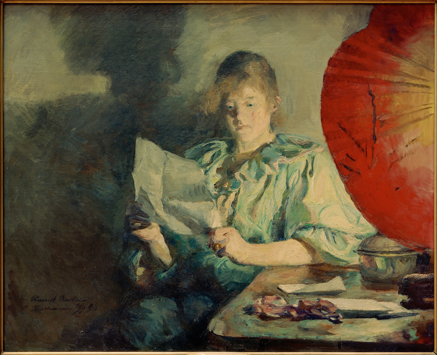 Abend, Interieur a Anna Ancher