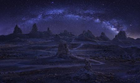 Milky Way Over The Magic Land