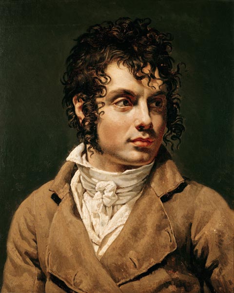 Portrait of a Man a Anne Louis Girodet de Roucy-Trioson
