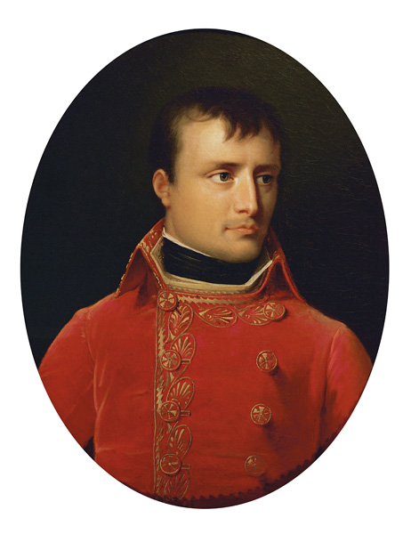 Napoleon Bonap. als 1.Konsul von Frankreich. Kopie nach dem Gemälde von Jacque a Anne-Louis Girodet de Roucy-Trioson