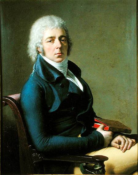 Portrait of Citizen Bourgeon (b.1757) a Anne-Louis Girodet de Roucy-Trioson